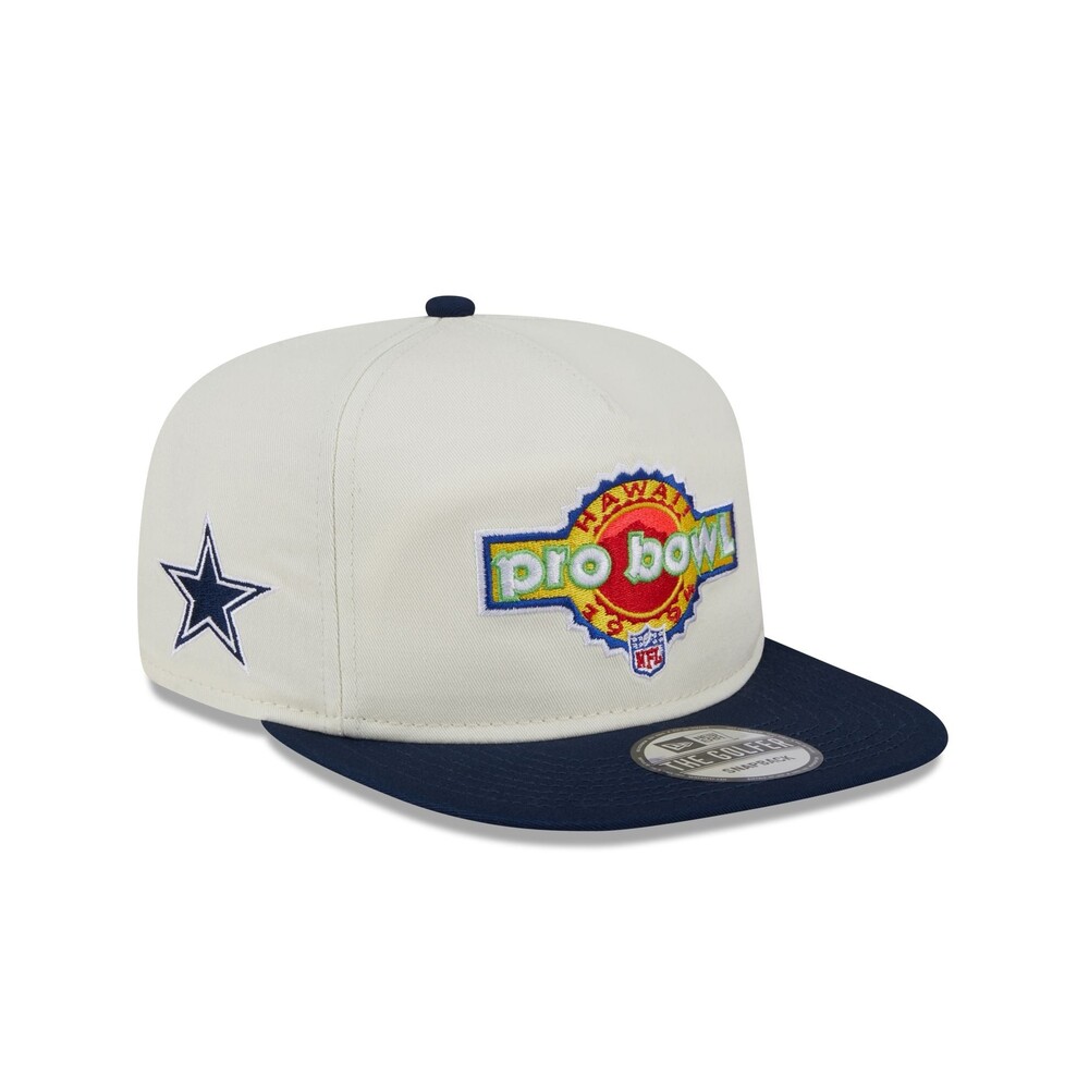 New Era Dallas Cowboys Pro Bowl Patch Golfer Hat - One Size